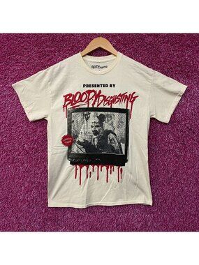 Bloody Disgusting x Terrifier Art the Clown Horror T-Shirt Medium